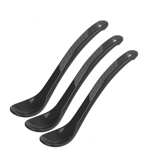 Set X3 Cucharas Para Bebe Twistshake Cuchara Negro