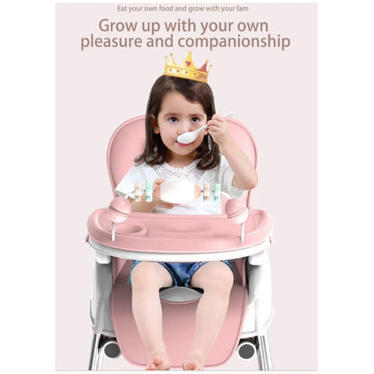 Silla Comedor Bebe 4 En 1 Juguetes Doble Bandeja Booster