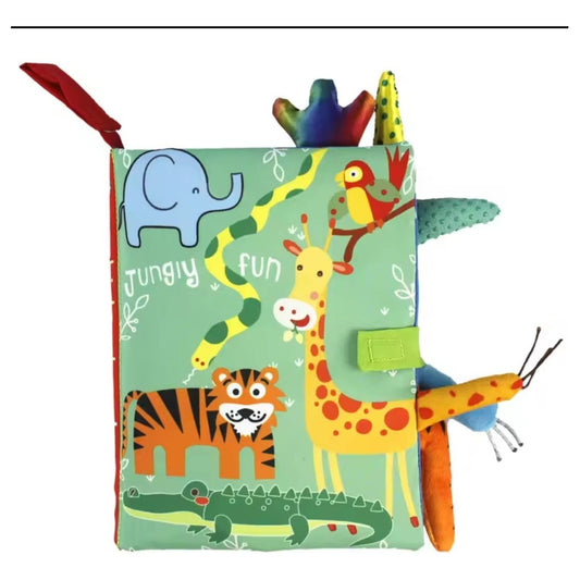 Libro Sensorial Estimulación Temprana Bebe Texturas 18.5 Cm
