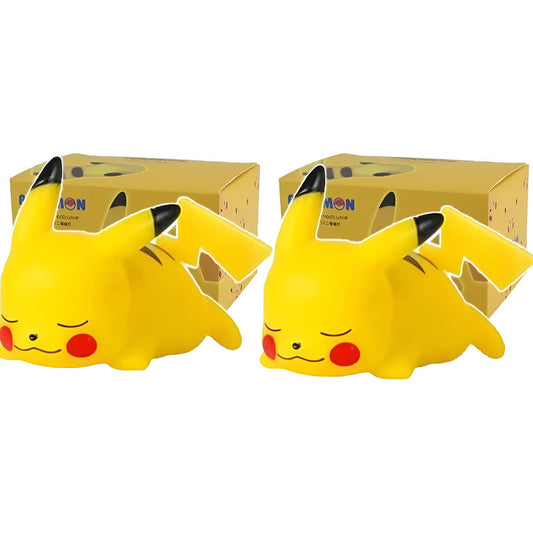 Lámpara Pokemon Pikachu Luz Led Cálida Decoración Niños X1