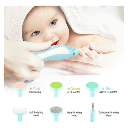 Corta Uñas Eléctrico Bebe 6 Pza
