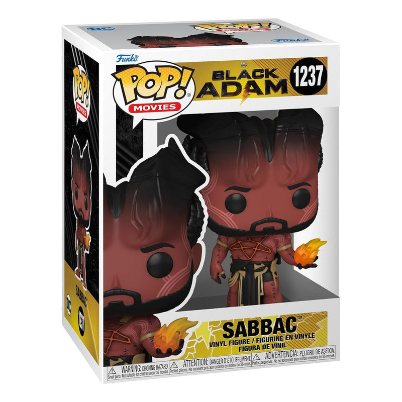 Funko Pop Peliculas Black Adam Sabbac Original Sin Golpes