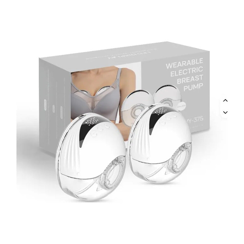 Extractor Leche Materna Electrico X2 Unid 4 Modos 12 Niveles