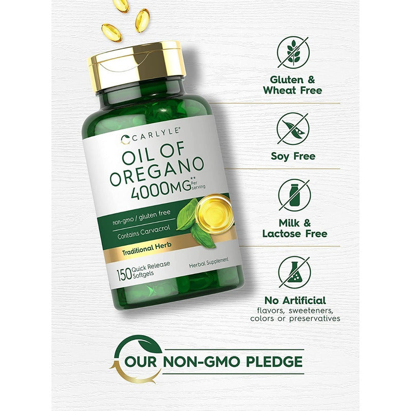 Aceite De Oregano X150 4.000 Mg