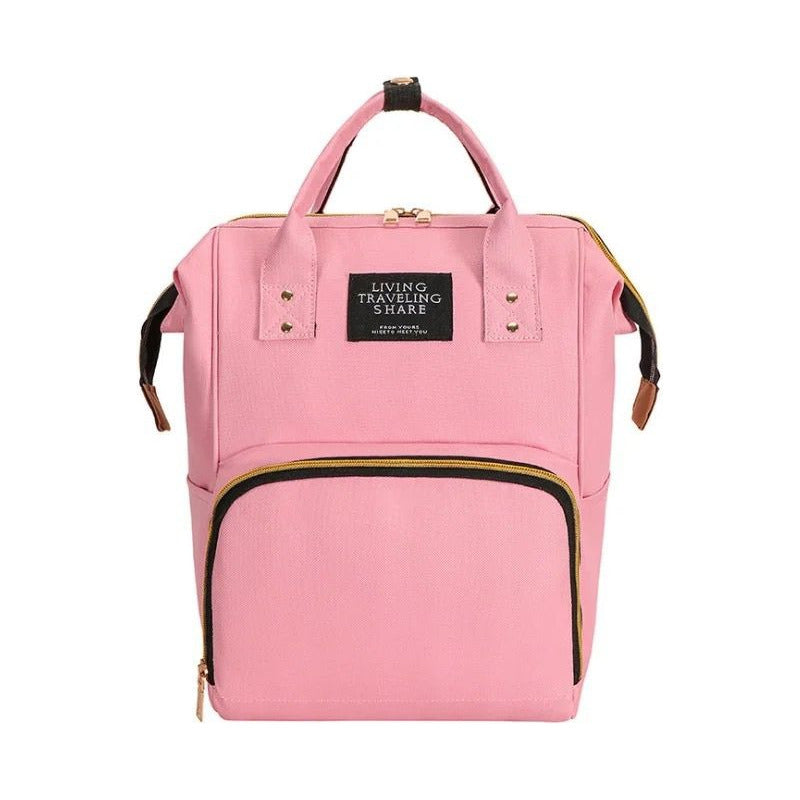 Pañalera Multinfuncional Bebe Mochila Morral Bolso 6 Colores