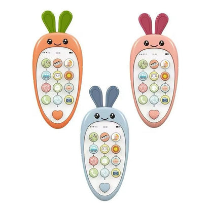 Control Remoto 2 En 1 Para Bebe Musica Luces Sonidos