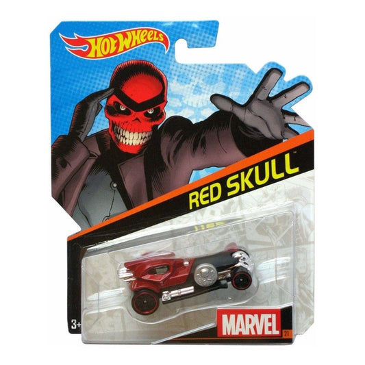 Carrito Carro Hot Wheels Marvel Red Skull Colección