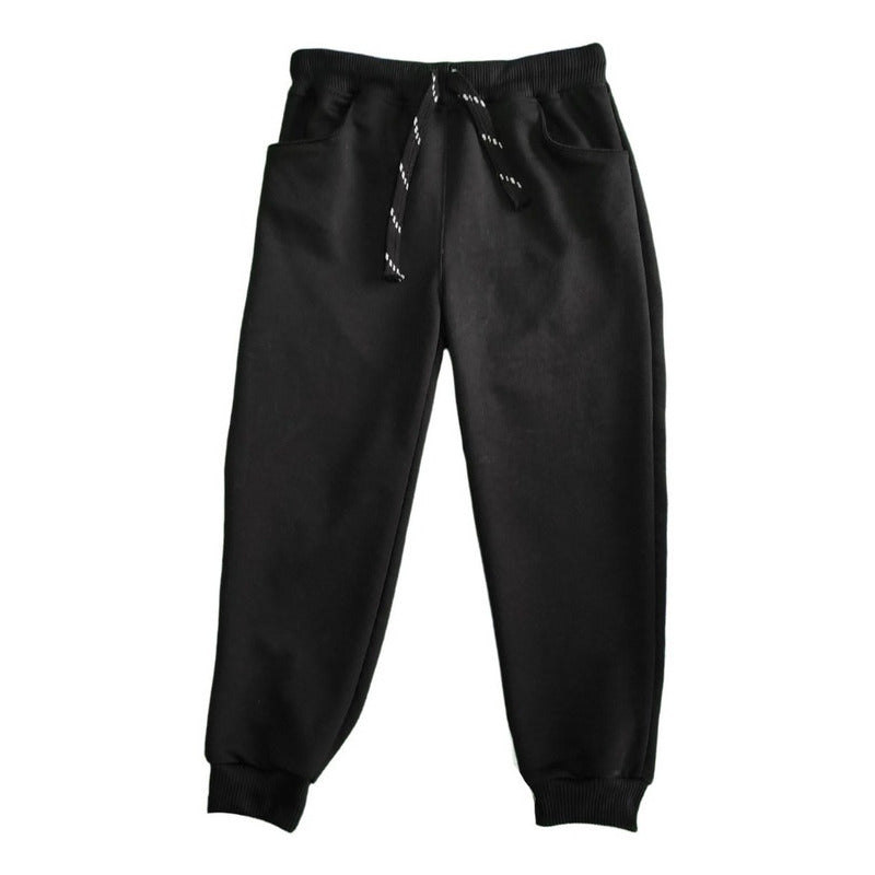Pantalón Sudadera Tipo Jogger De Talla 2 A 5 Para Niños