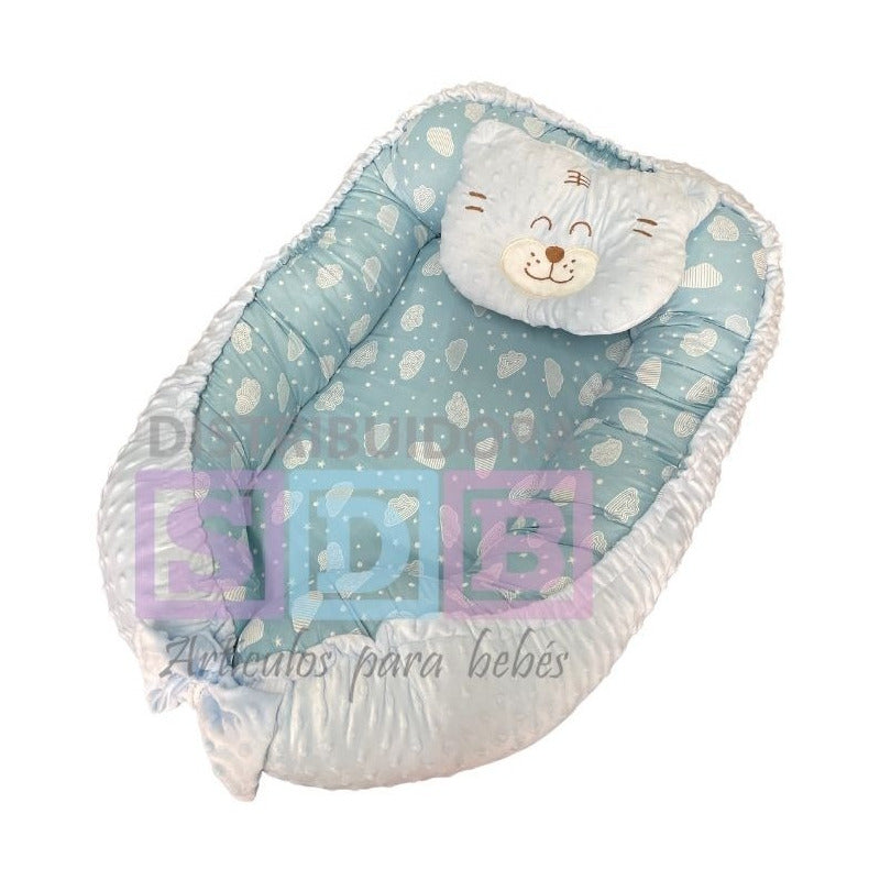 Cojin Nido Bebe Varios Diseños Antialergico Envío Gratis