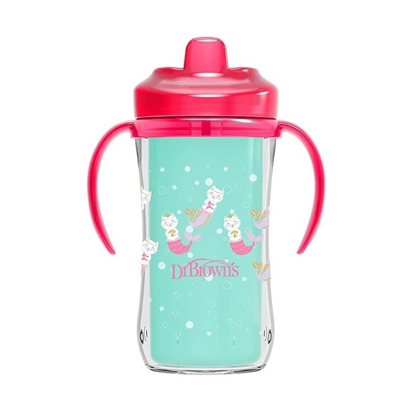 Vaso Entrenador Para Bebe Dr Browns Con Asas 10 Oz