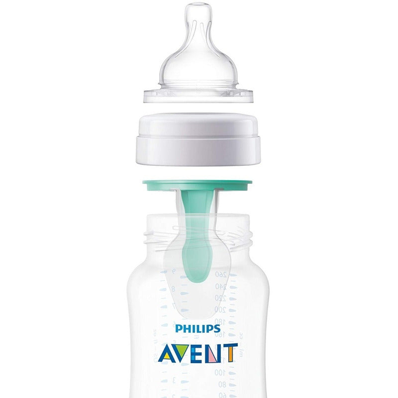 Tetero Biberon Avent Airfree Anti Colico Keppler 9 Oz X3 Und