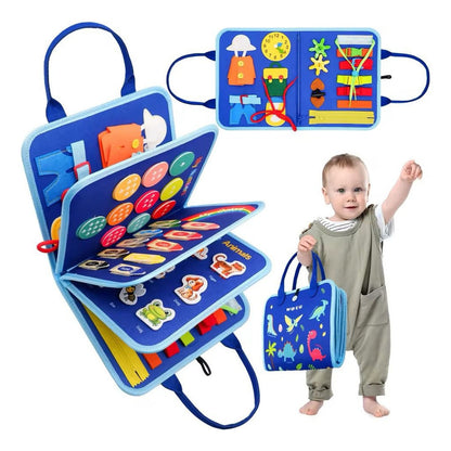 Libro Educativo De Actividades Sensoriales Montessori Niños