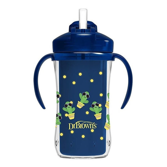 Vaso Pitillo Entrenador Térmico Antiderrame Dr Brown 10oz