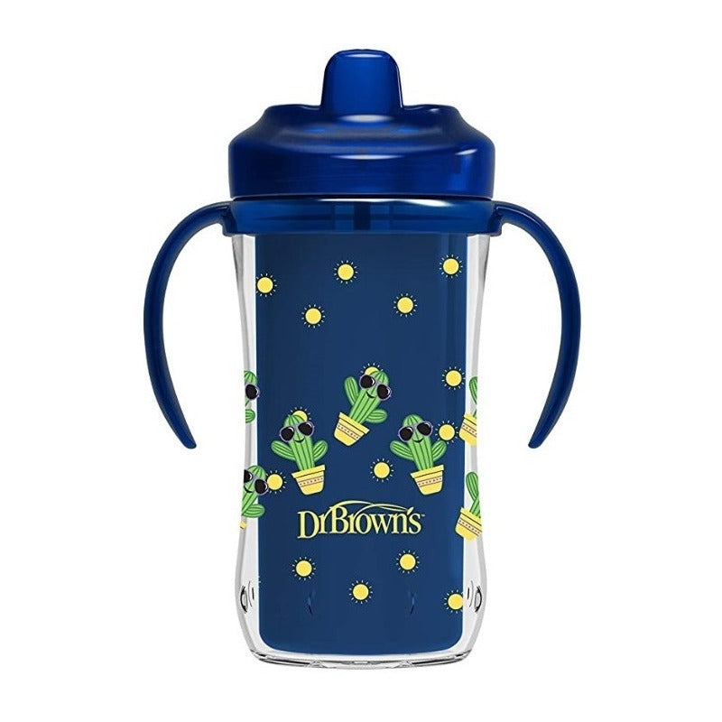 Vaso Entrenador Para Bebe Dr Browns Con Asas 10 Oz