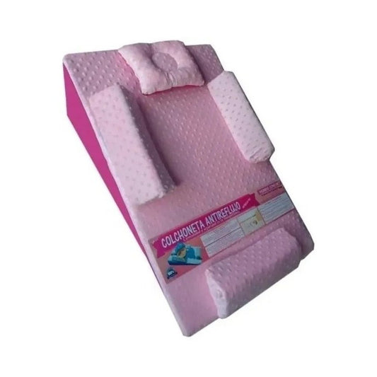 Almohada Colchoneta Colchón Antireflujo Tela Premium
