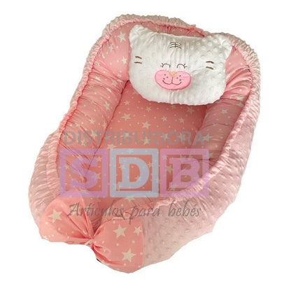 Cojin Nido Bebe Varios Diseños Antialergico Envío Gratis