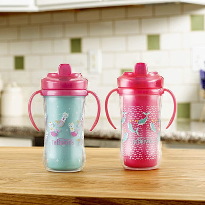 Vaso Entrenador Para Bebe Dr Browns Con Asas 10 Oz