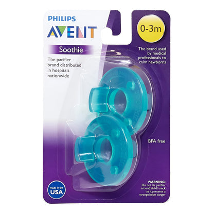Avent Chupos Entretención X 2 Unidades Soothie Bebe 0-3 M+