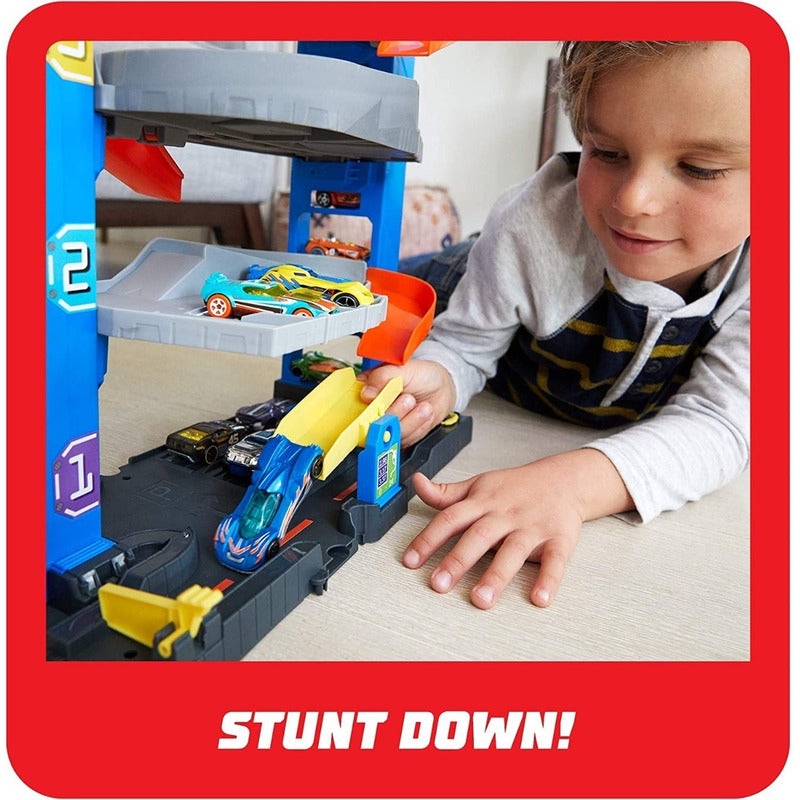 Pista Autos Hot Wheels Garage Extremo Original Mattel