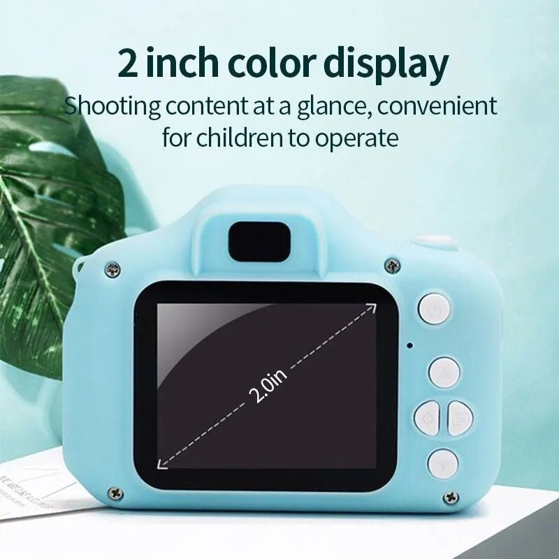 Mini Cámara Digital Infantil Para Niños Niñas Fotos Videos