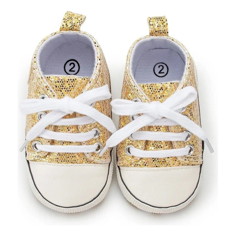 Zapatos Tennis Suela Blanda Para Bebes Niñas Y Niños