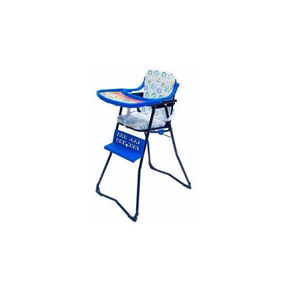 Silla Comedor Bebe Niño Niña  Nueva Plegable Azul 3 Colores