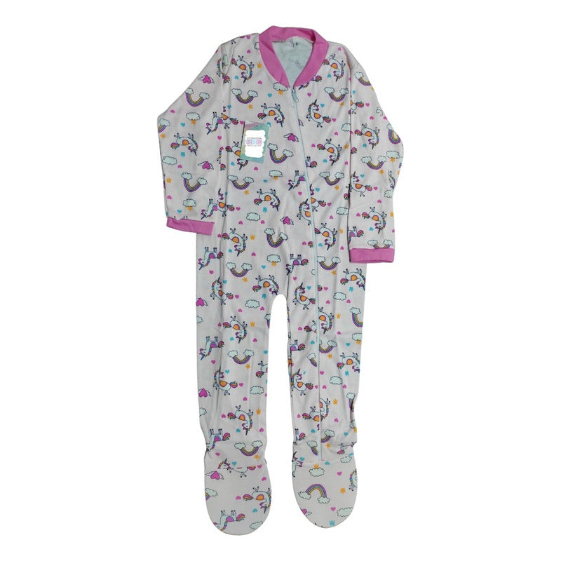 Pijama Enteriza Para Bebe Niño Niña Diseños Varios