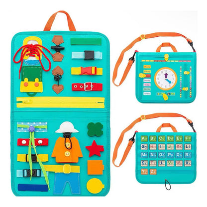 Libro Educativo De Actividades Sensoriales Montessori Niños