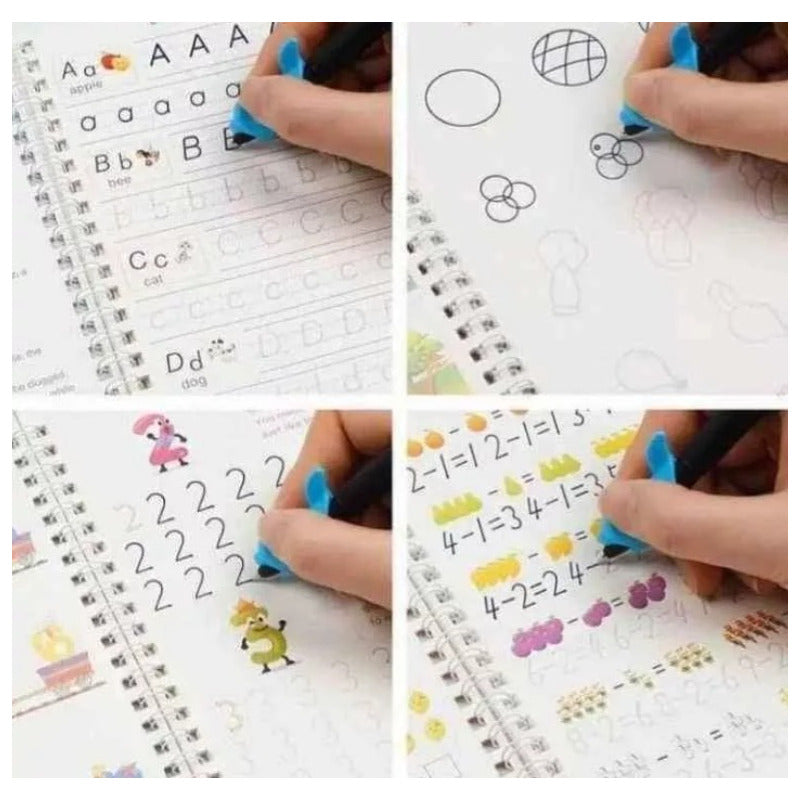 Cuadernos Mágicos Reutilizables Aprender Escribir Caligrafía