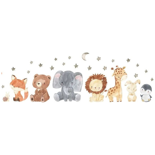 Sticker Vinilos Decorativos Adhesivos Infantiles Safari