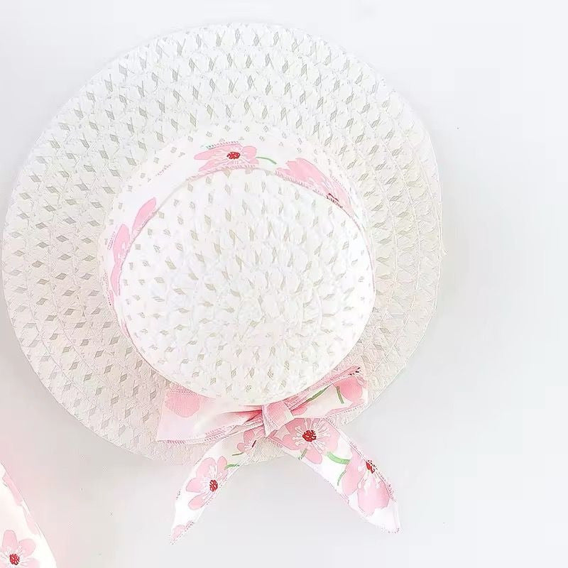Vestido Para Bebe Niña 2 Piezas Sombrero Entrega Inmediata