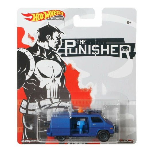 Auto Hot Wheels The Punisher Van Real Riders Marvel Original