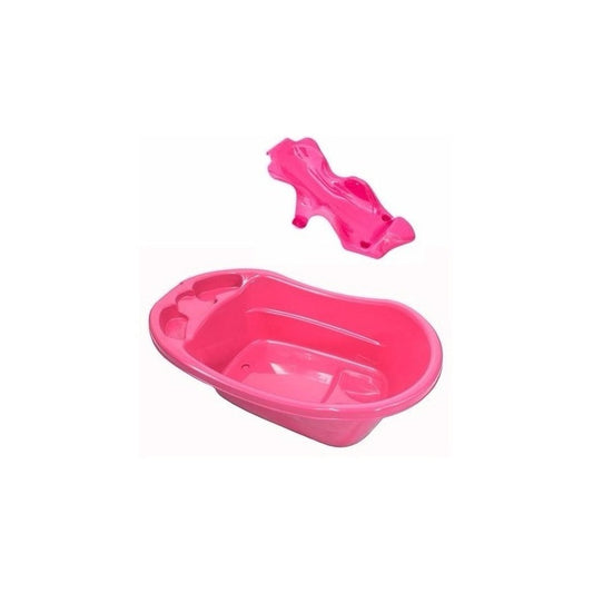 Bañera Tina Para Bebe Con Soporte Base Acomodador 3 Colores