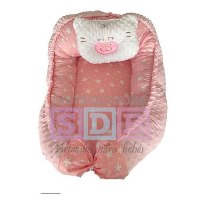 Cojin Nido Bebe Varios Diseños Antialergico Envío Gratis