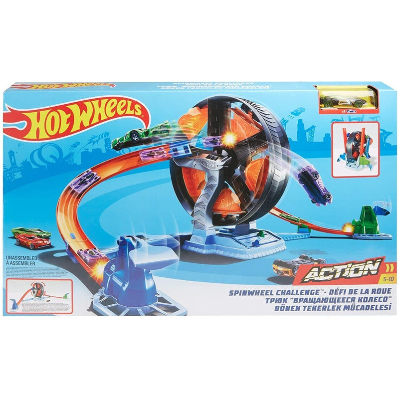 Pista De Autos Hot Wheels Desafio De La Ruleta Incluye Auto