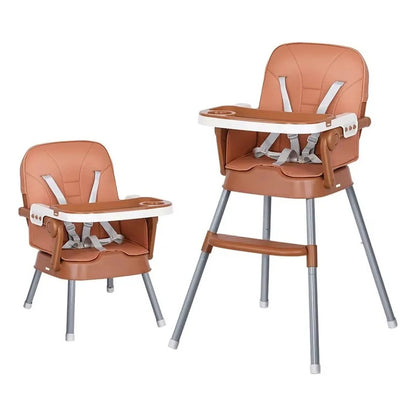 Silla Comedor Bebe Alta Plegable Portatil 3 En 1 Alturas