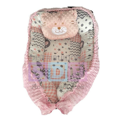 Cojin Nido Bebe Varios Diseños Antialergico Envío Gratis