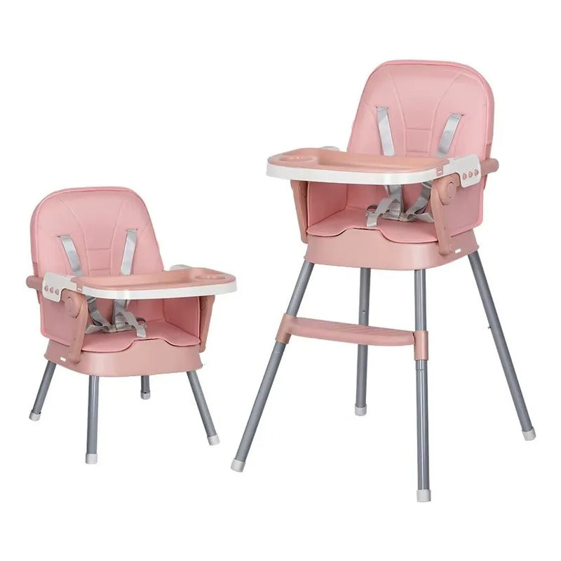 Silla Comedor Bebe Alta Plegable Portatil 3 En 1 Alturas