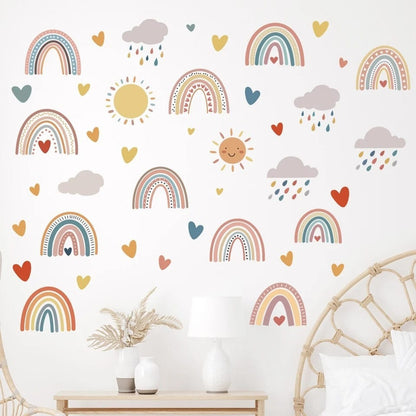 Sticker Vinilos Decorativos Adhesivo Infantil Bebe Arcoiris