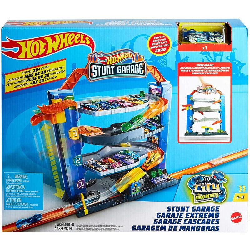 Pista Autos Hot Wheels Garage Extremo Original Mattel