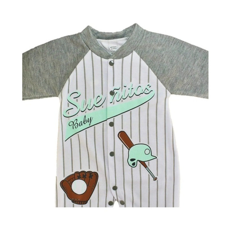 Pijama Para Bebe Enteriza Beisbol Guante