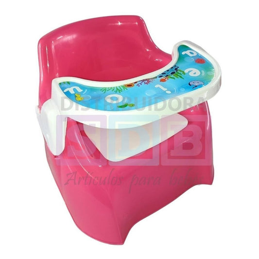 Baño Comedor Entrenador Bebes 2en1 Plástico Vasenilla Bañito