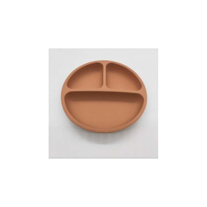 Plato Silicona Bebe Con Divisiones Antideslizante Chupas