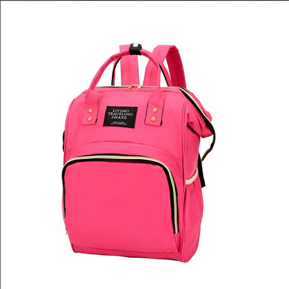 Pañalera Multinfuncional Bebe Mochila Morral Bolso 6 Colores