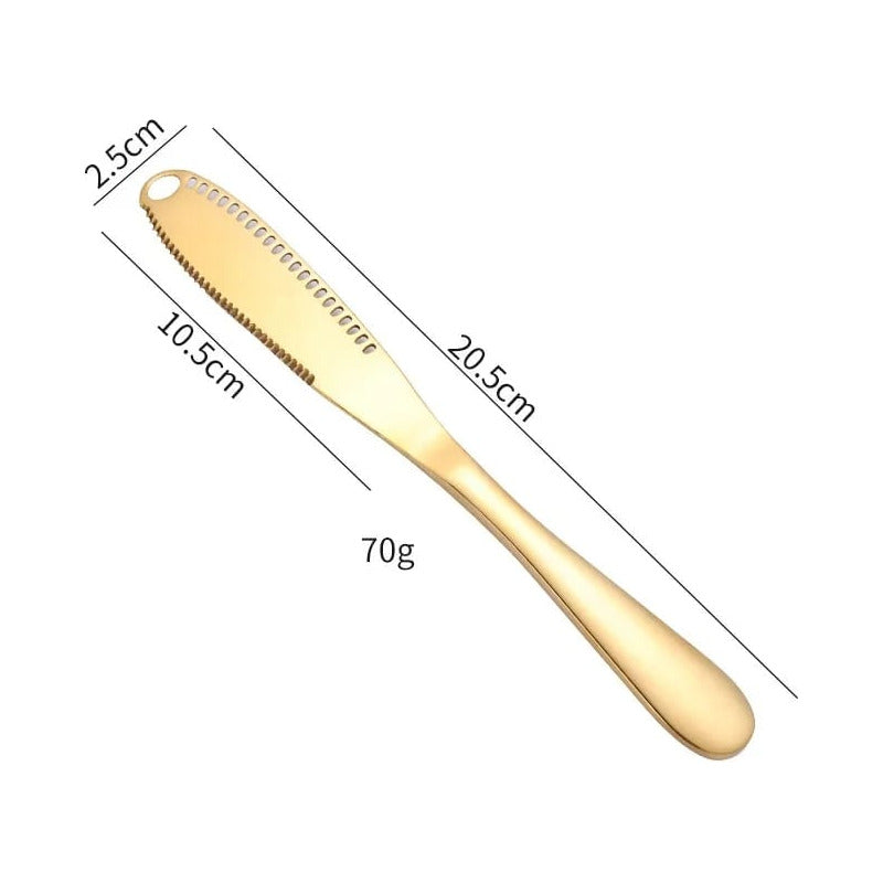 Cuchillo Mantequilla Esparcible De Cocina Acero Inoxidable