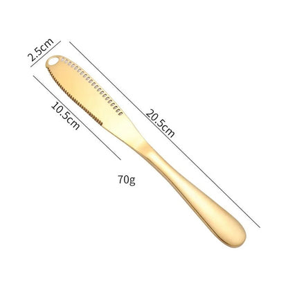 Cuchillo Mantequilla Esparcible De Cocina Acero Inoxidable