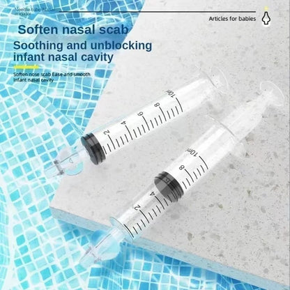 Jeringa Lavado Nasal Bebes Higiene Boquilla Silicona Suave