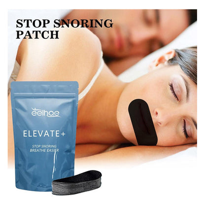 Cinta Dormir Boca Anti Ronquido Hipoalergenica X30 Negro Unica