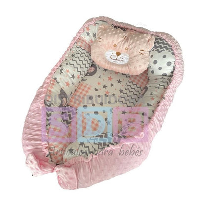 Cojin Nido Bebe Varios Diseños Antialergico Envío Gratis