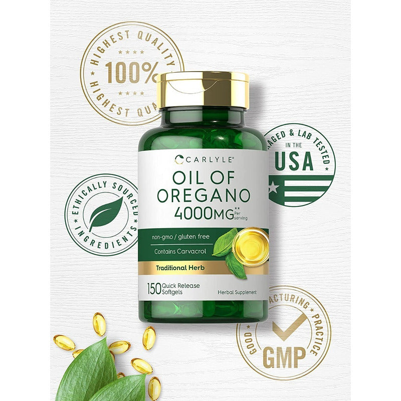 Aceite De Oregano X150 4.000 Mg